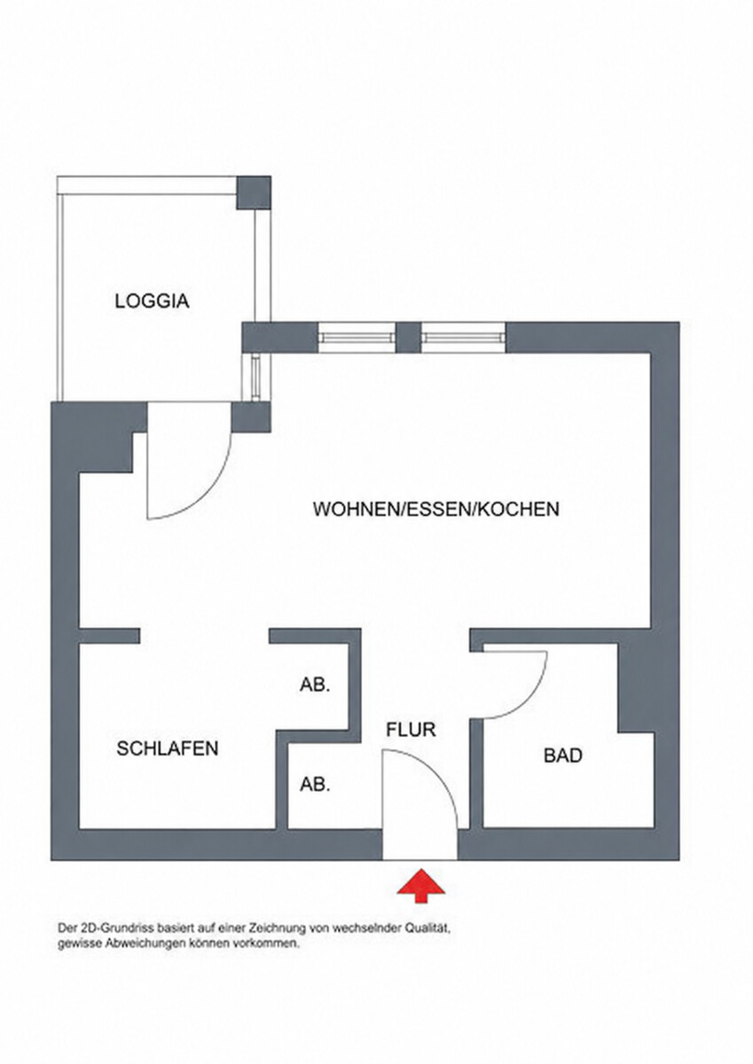 Grundri� Etagenwohnung Heppenheim (Bergstra�e)