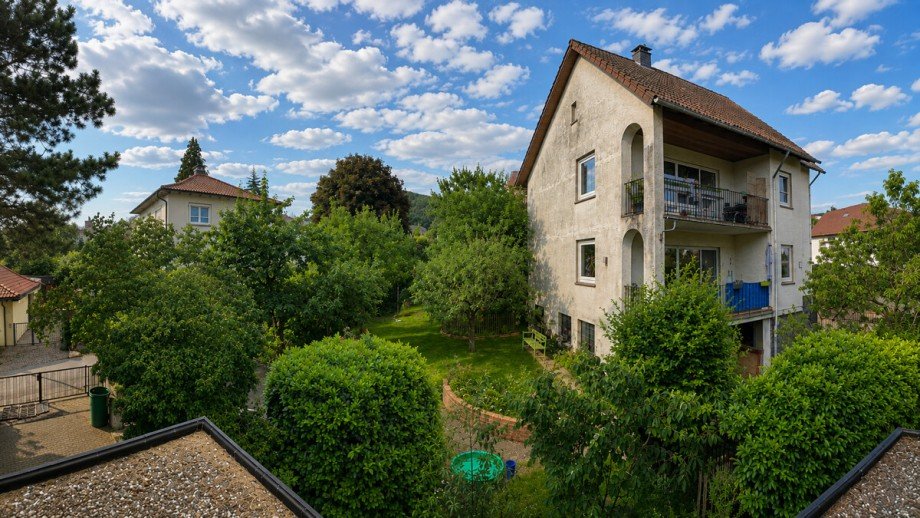 Ansicht von hinten Zweifamilienhaus Lindenfels