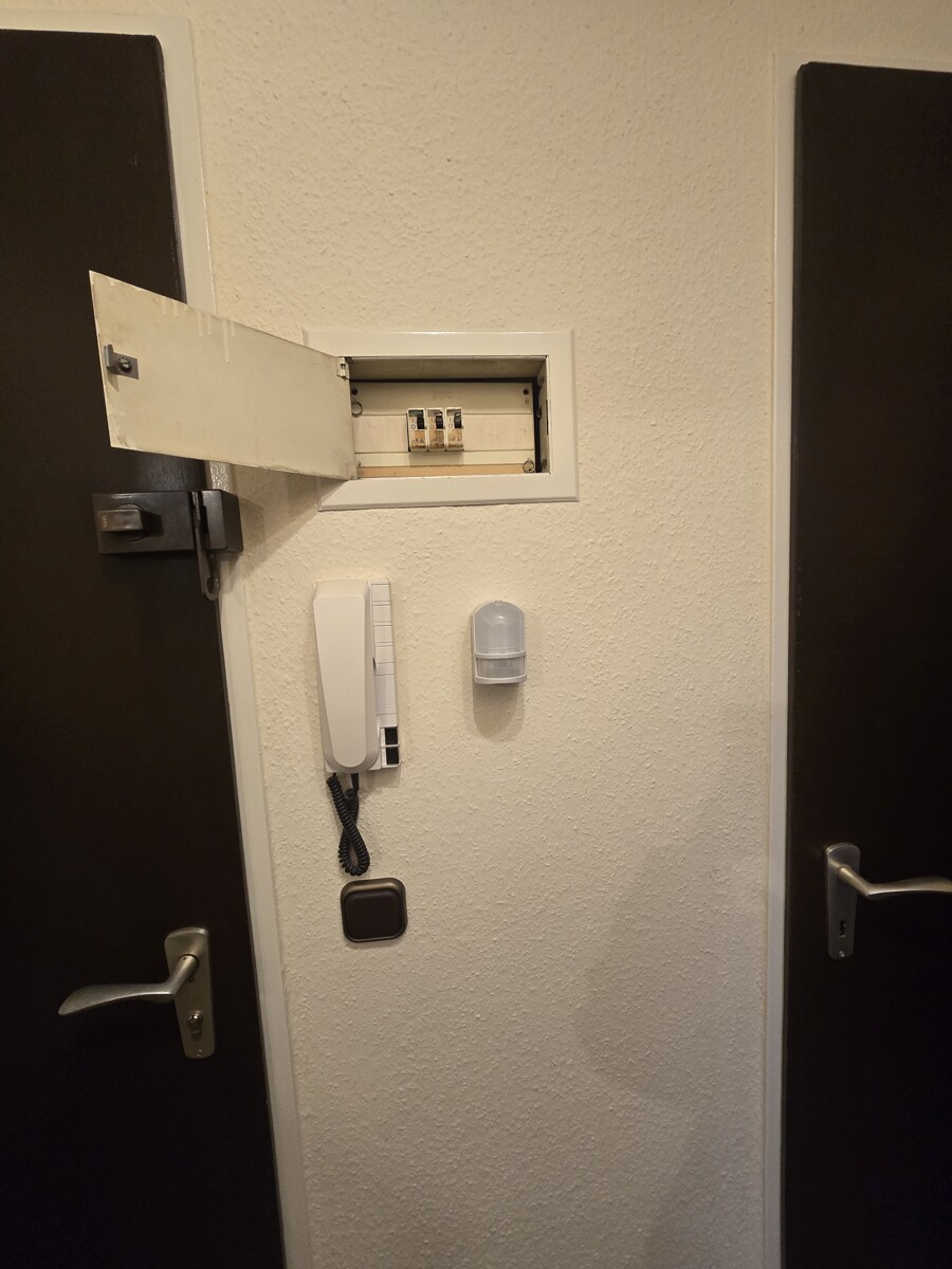 Sprechanlage & Sicherungen Erdgeschosswohnung Viernheim