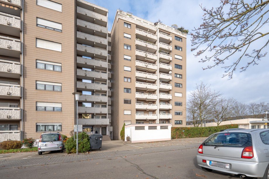 Stra�enansicht Etagenwohnung Heppenheim (Bergstra�e)
