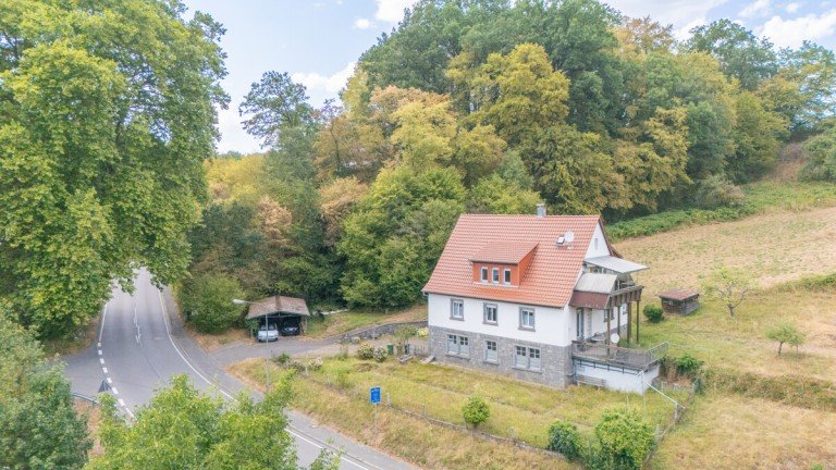 Strasse andere Seite Heppenheim (Bergstra�e) / Wald-Erlenbach Einfamilienhaus Einfamilienhaus mit Potenzial in Wald-Erlenbach - viel Platz f�r eigene Wohnideen