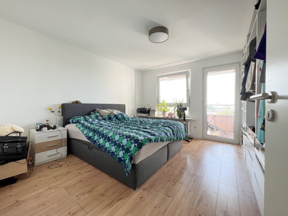 Schlafzimmer Etagenwohnung Heppenheim (Bergstra�e)