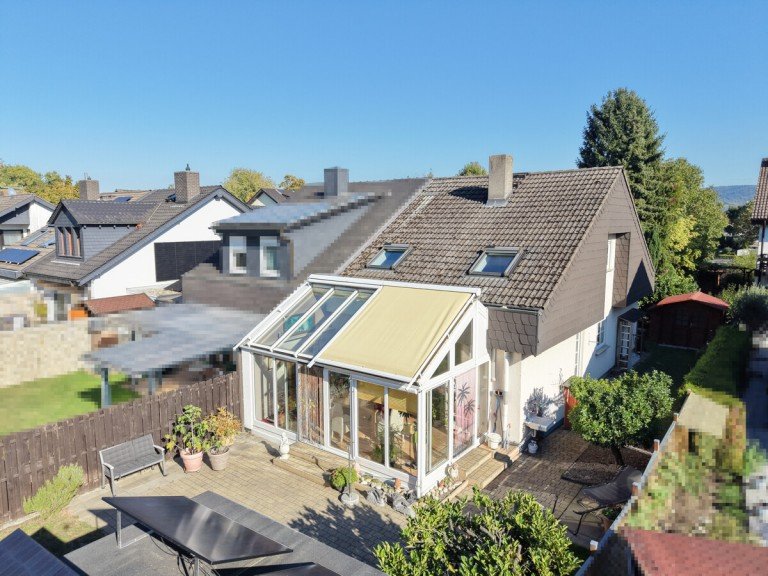 Wintergarten Heddesheim Doppelhaush�lfte Mehr Raum zum Wohlf�hlen - charmante Doppelhaush�lfte mit gro�z�gigem Grundriss