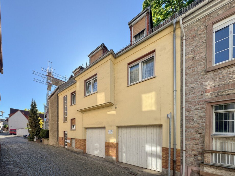 Ansicht Stra�enseite Mehrfamilienhaus Worms