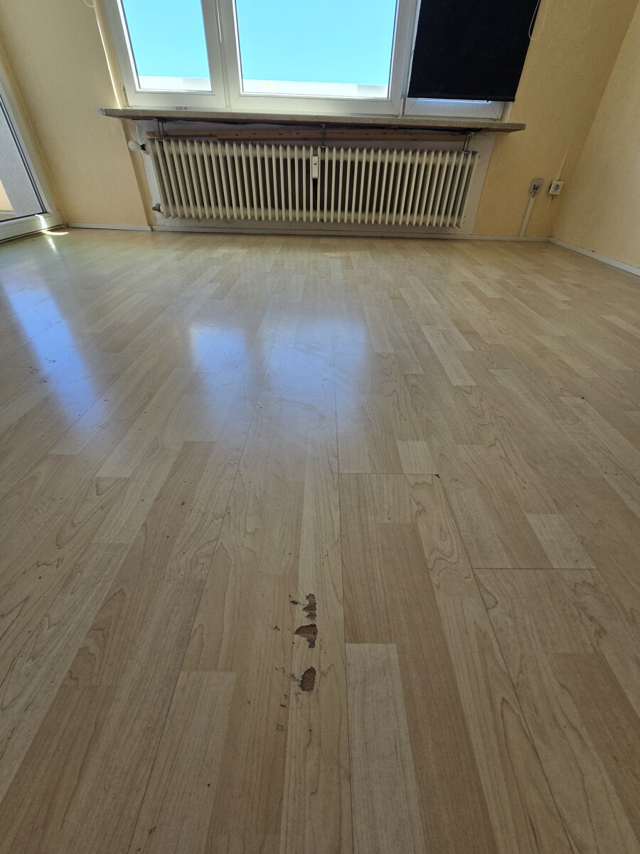 Wohnzimmer Bodenbelag Etagenwohnung Heppenheim (Bergstra�e)
