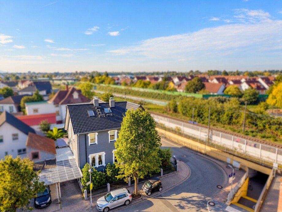 Aussenansicht Etagenwohnung Laudenbach