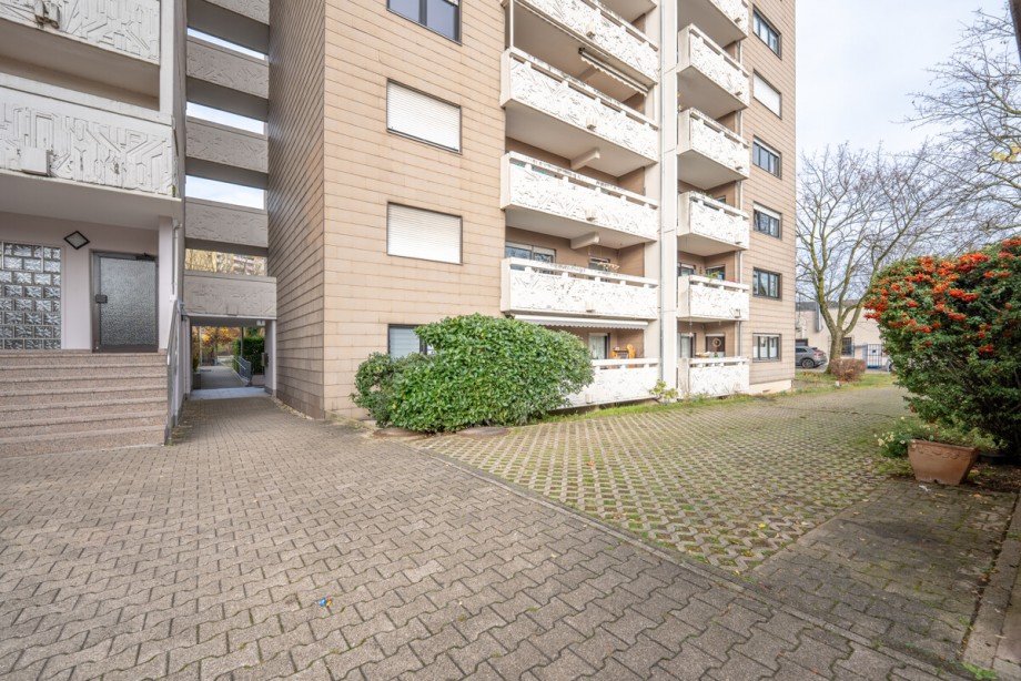 Eingang zum Haus Etagenwohnung Heppenheim (Bergstra�e)