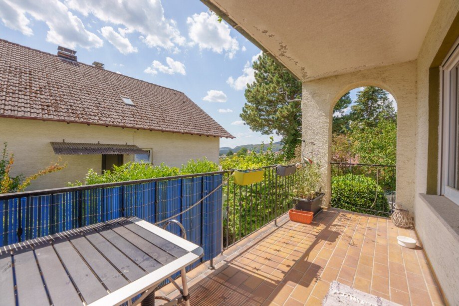 Balkon EG Zweifamilienhaus Lindenfels