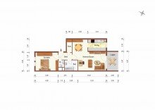 Grundriss Whg 60 bema�t Gepflegte Wohnung mit gro�em Balkon & TG-Stellplatz - Ideal f�r Eigennutzer oder Anleger